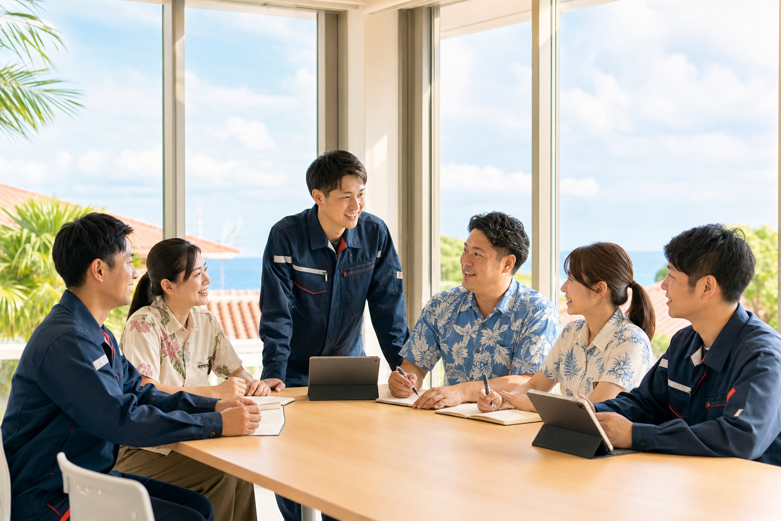 チームで学び、成長していく樹来の社員たち
